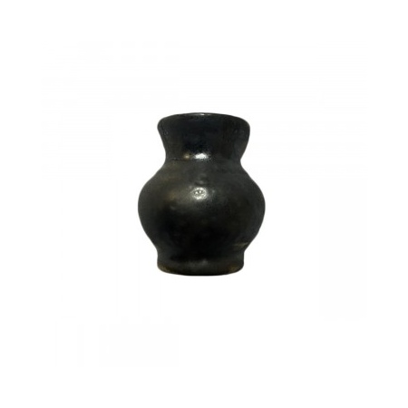 Глазурь майоликовая №3636 (950°С) черная металлизированная  фасовка  200 гр