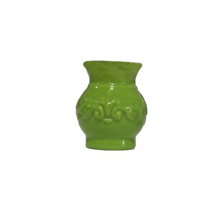 Глазурь Керамика Гжели фарфоровая зеленое яблоко (1250-1300°С) электрообжиг фасовка  0,5 кг