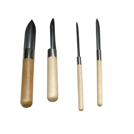 Набор инструментов для вырезания отверстий с острым краем 4 шт. (диам. 3; 8,5; 13; 22 мм), DK11262