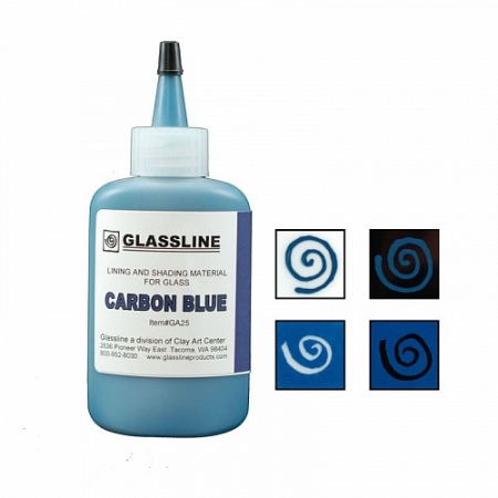 Краска для фьюзинга Glassline синий,56 гр.