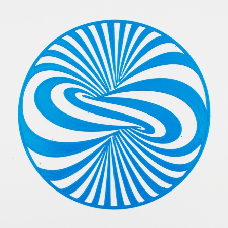 Трафарет для глины круглый 