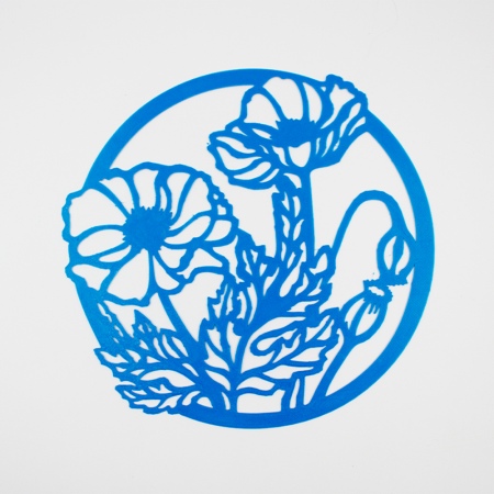 Трафарет для глины круглый 