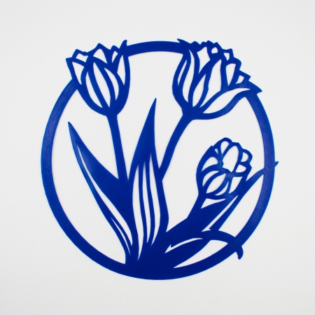 Трафарет для глины круглый 