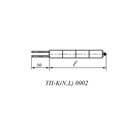 Термопреобразователь ТП-К 0002-7-500